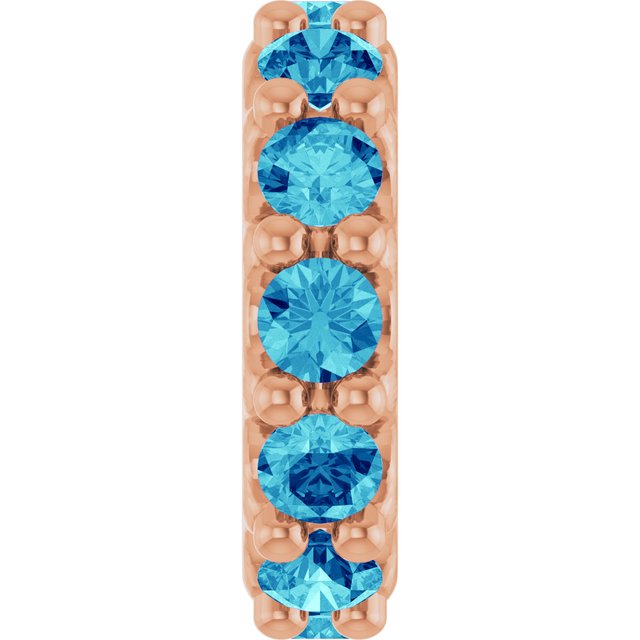 Natural Blue Zircon | Round | 2mm