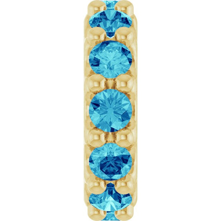 Natural Blue Zircon | Round | 2mm