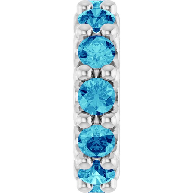 Natural Blue Zircon | Round | 2mm