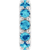 Natural Blue Zircon | Round | 2mm
