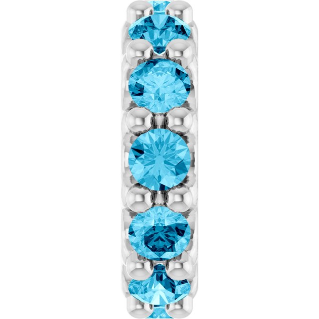 Natural Aquamarine | Round | 2mm