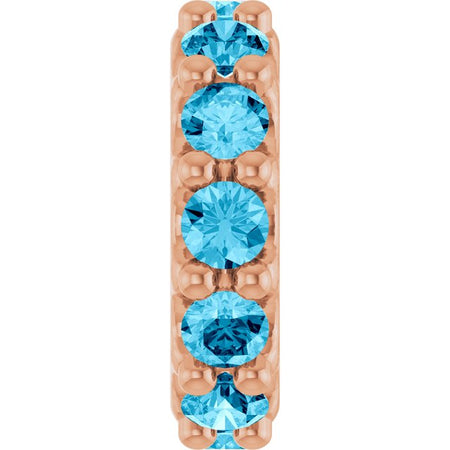 Natural Aquamarine | Round | 2mm