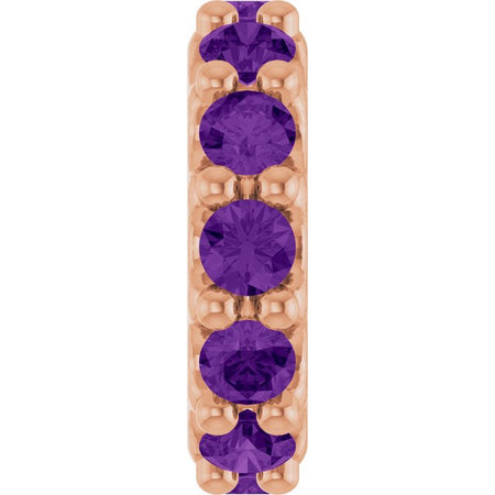 Natural Amethyst | Round | 2mm