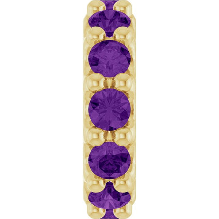 Natural Amethyst | Round | 2mm