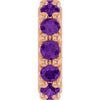 Natural Amethyst | Round | 2mm