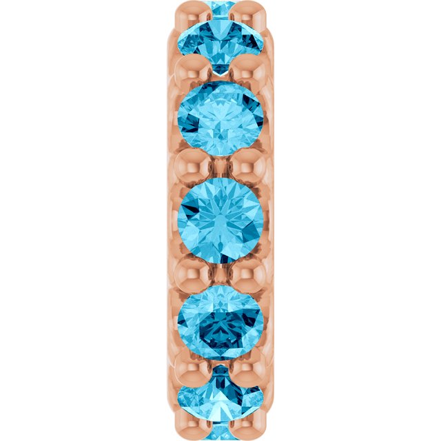 Natural Aquamarine | Round | 2mm