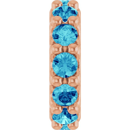 Natural Blue Zircon | Round | 2mm