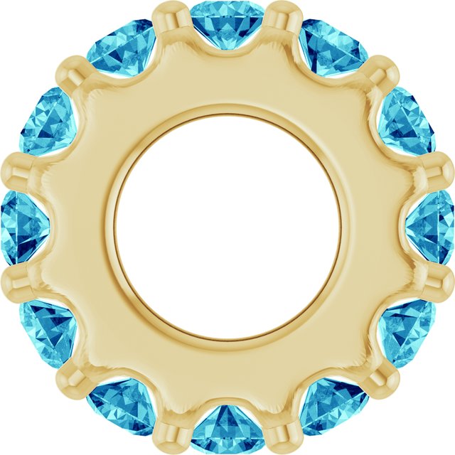 Natural Blue Zircon | Round | 2mm