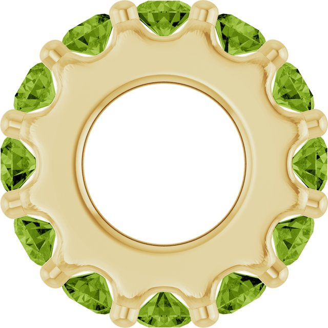 Natural Peridot | Round | 2mm