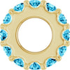 Natural Aquamarine | Round | 2mm