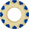 Lab-Grown Blue Sapphire | Round | 2mm