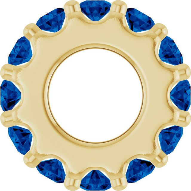 Lab-Grown Blue Sapphire | Round | 2mm