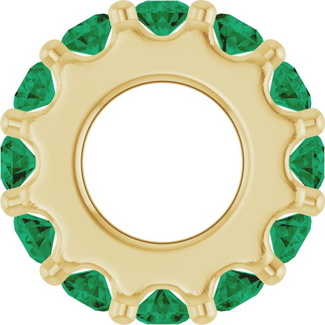 Lab-Grown Emerald | Round | 2mm