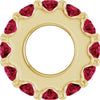 Lab-Grown Ruby | Round | 2mm