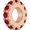 Natural Ruby | Round | 2mm | Lab-Grown Ruby | Round | 2mm