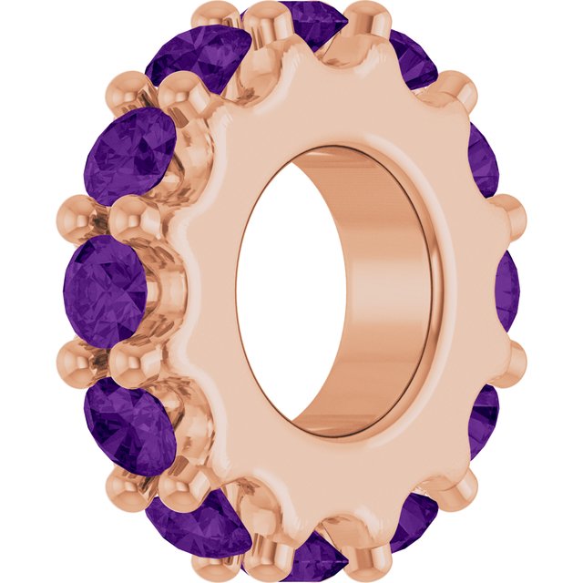Natural Amethyst | Round | 2mm