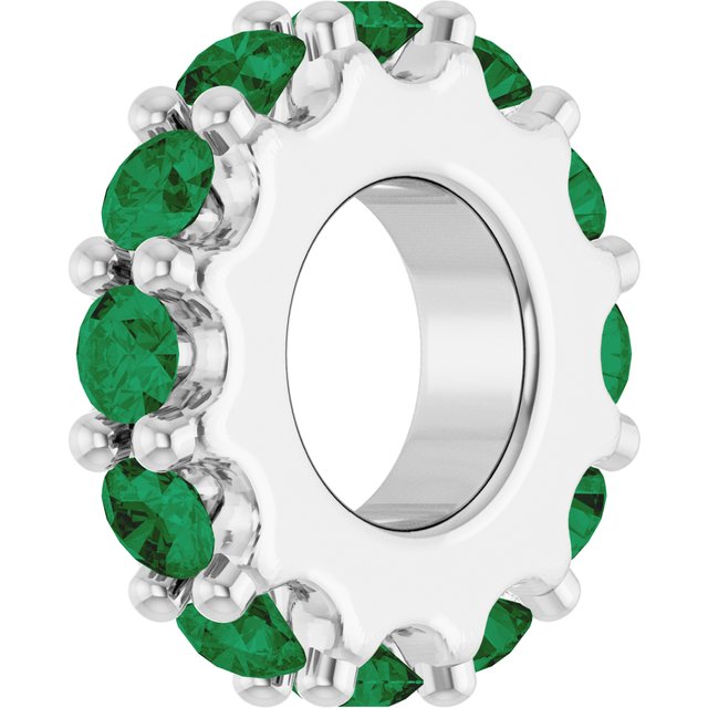 Natural Emerald | Round | 2mm | Lab-Grown Emerald | Round | 2mm