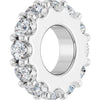 Natural White Sapphire | Round | 2mm