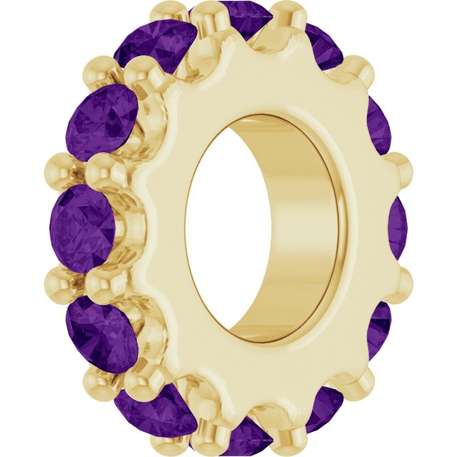 Natural Amethyst | Round | 2mm