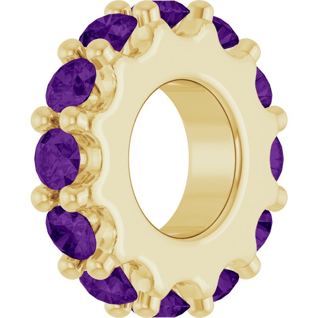 Natural Amethyst | Round | 2mm
