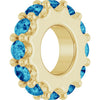 Natural Blue Zircon | Round | 2mm