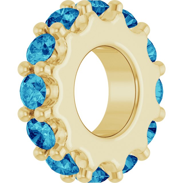Natural Blue Zircon | Round | 2mm