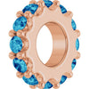 Natural Blue Zircon | Round | 2mm