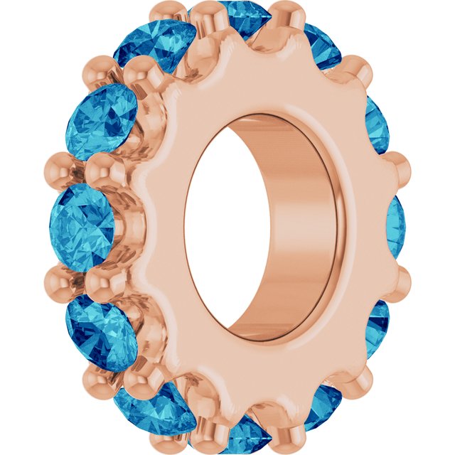 Natural Blue Zircon | Round | 2mm