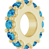 Natural Blue Zircon | Round | 2mm