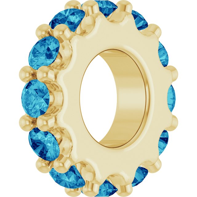 Natural Blue Zircon | Round | 2mm