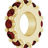 Natural Mozambique Garnet | Round | 2mm
