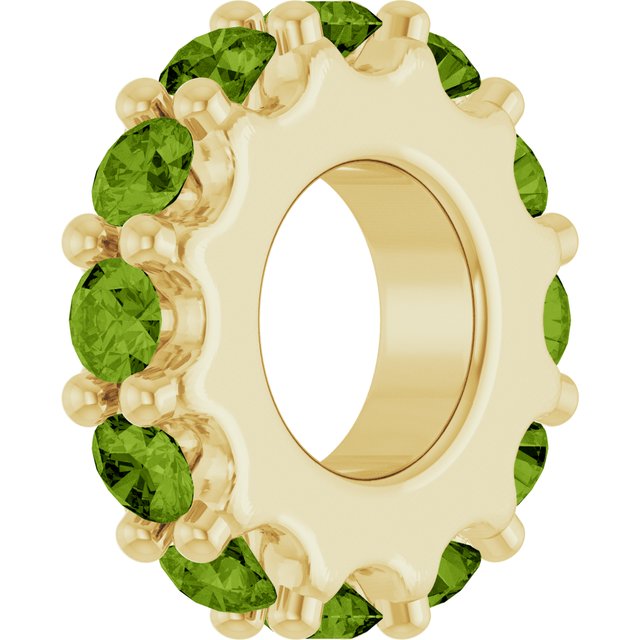 Natural Peridot | Round | 2mm