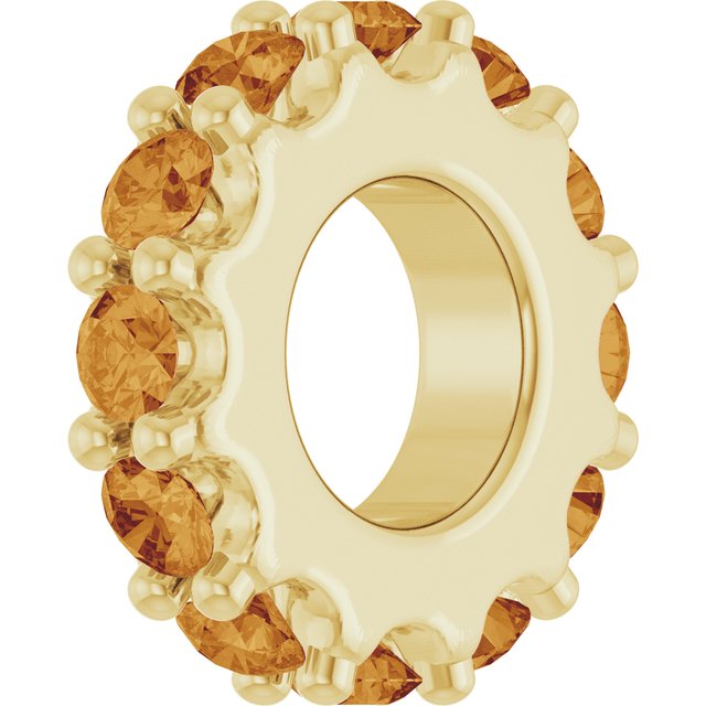 Natural Citrine | Round | 2mm