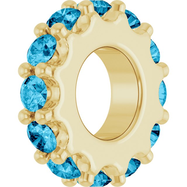 Natural Aquamarine | Round | 2mm