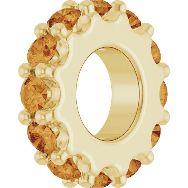 Natural Citrine | Round | 2mm