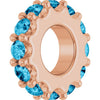 Natural Aquamarine | Round | 2mm