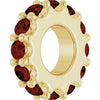 Natural Mozambique Garnet | Round | 2mm
