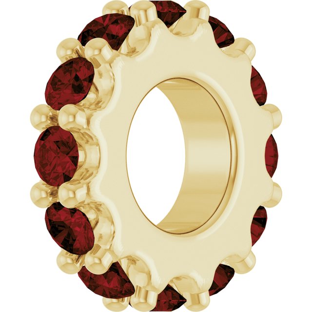 Natural Mozambique Garnet | Round | 2mm