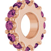Natural Pink Tourmaline | Round | 2mm