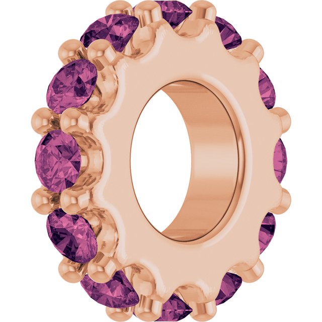 Natural Pink Tourmaline | Round | 2mm