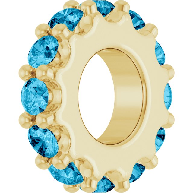 Natural Aquamarine | Round | 2mm