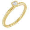 Natural White Sapphire | Heart | 3 x 3mm