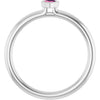 Natural Pink Tourmaline | Heart | 3 x 3mm