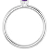 Natural Amethyst | Heart | 3 x 3mm