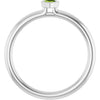 Natural Peridot | Heart | 3 x 3mm