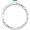 Lab-Grown Emerald | Heart | 3 x 3mm