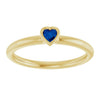 Natural Blue Sapphire | Heart | 3 x 3mm