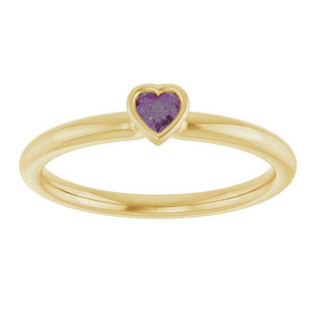 Lab-Grown Alexandrite | Heart | 3 x 3mm