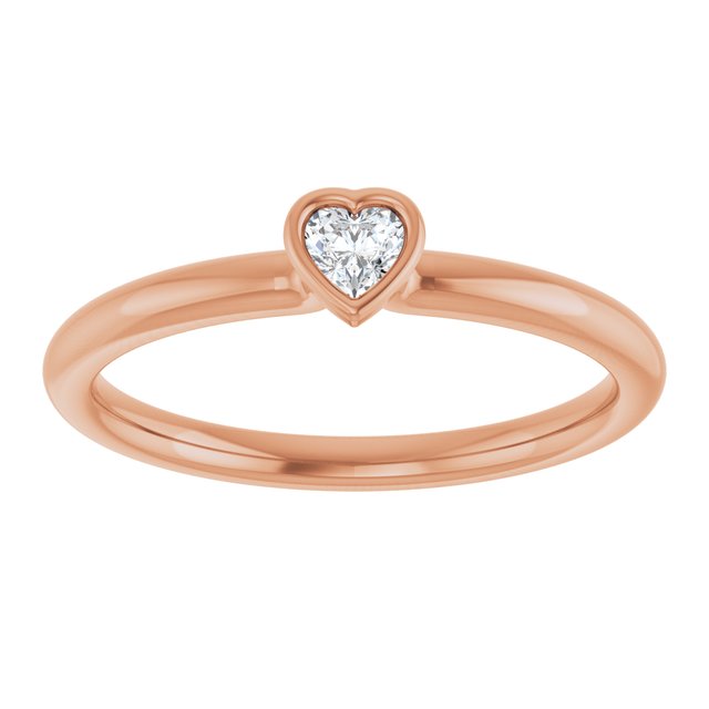 Natural White Sapphire | Heart | 3 x 3mm