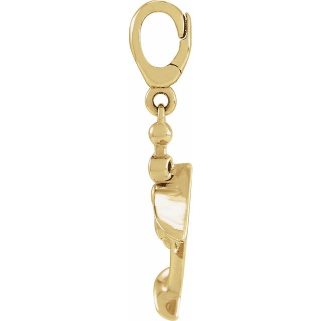 Martini Charm & Pendant — 14K Yellow Gold Vermeil